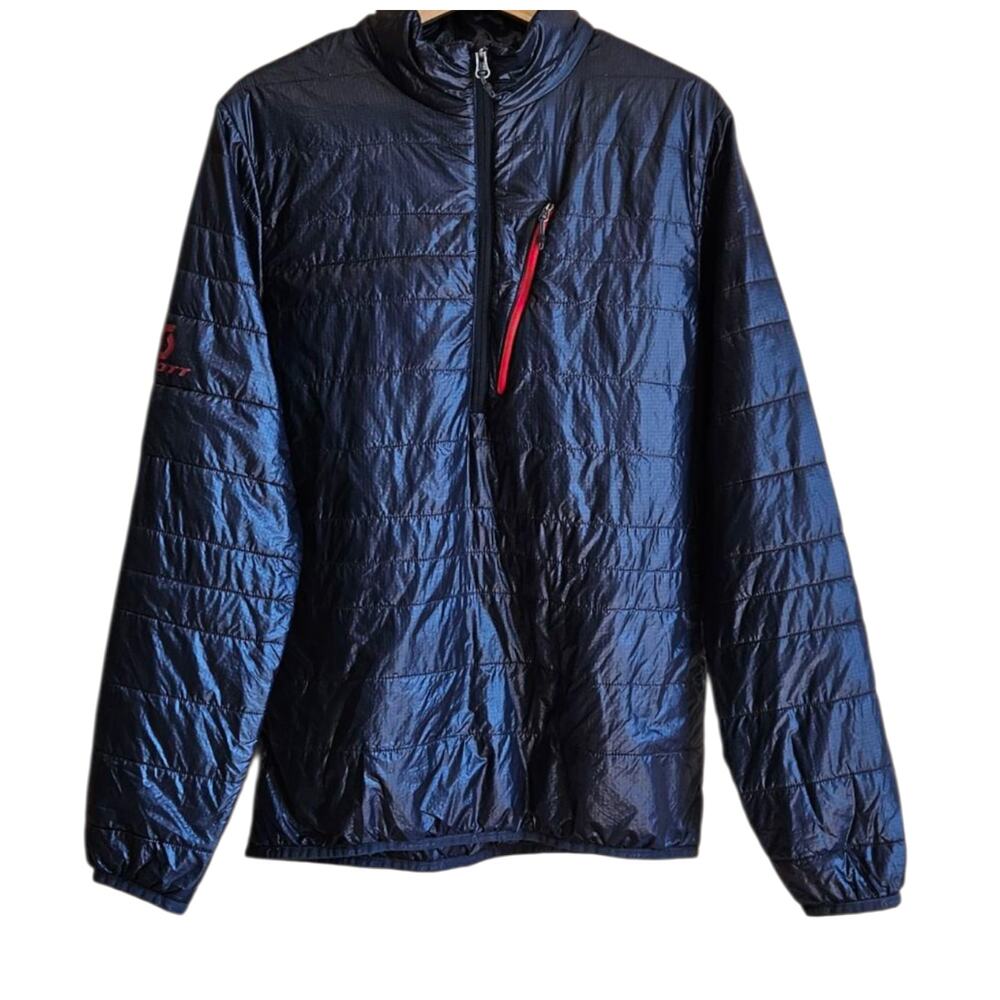 Scott Komati Jacket Lightweight Primaloft Insulation Navy Men's Medium